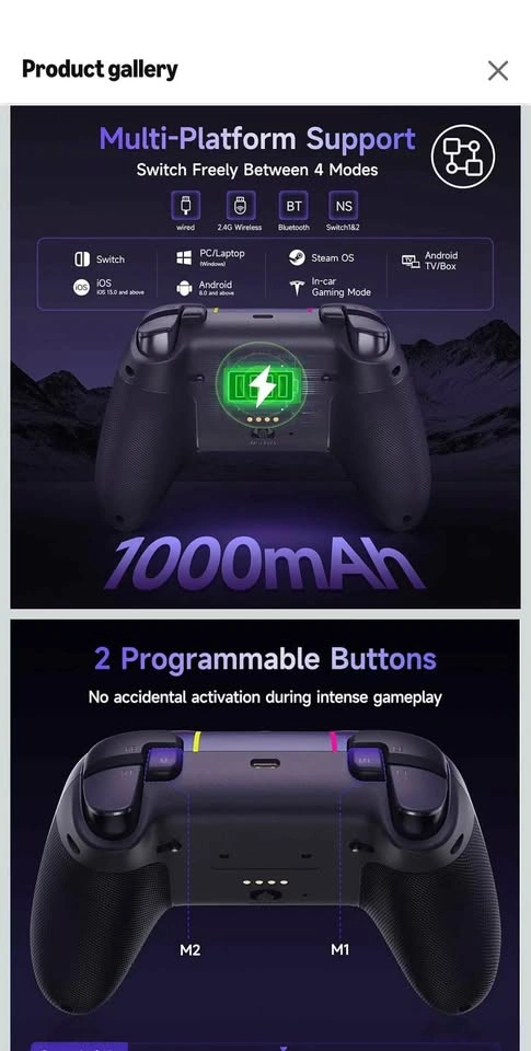 EasySMX X05 Pro Wireless PC Controller - photo 3