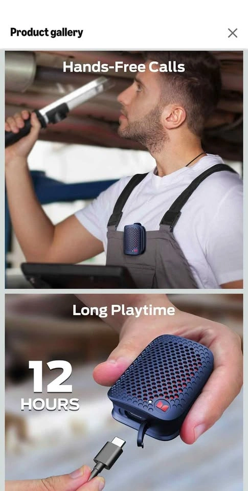 Monster Micro Blaster Bluetooth Speaker - photo 3