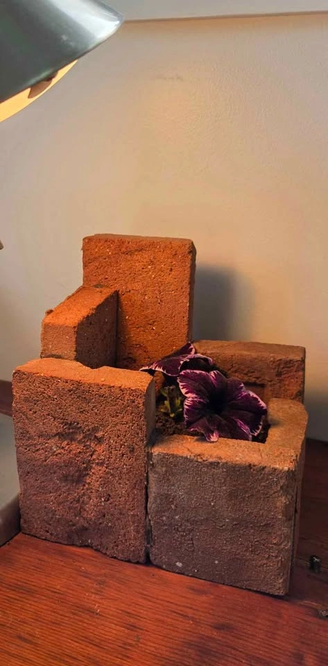 Cute and unique in real brick