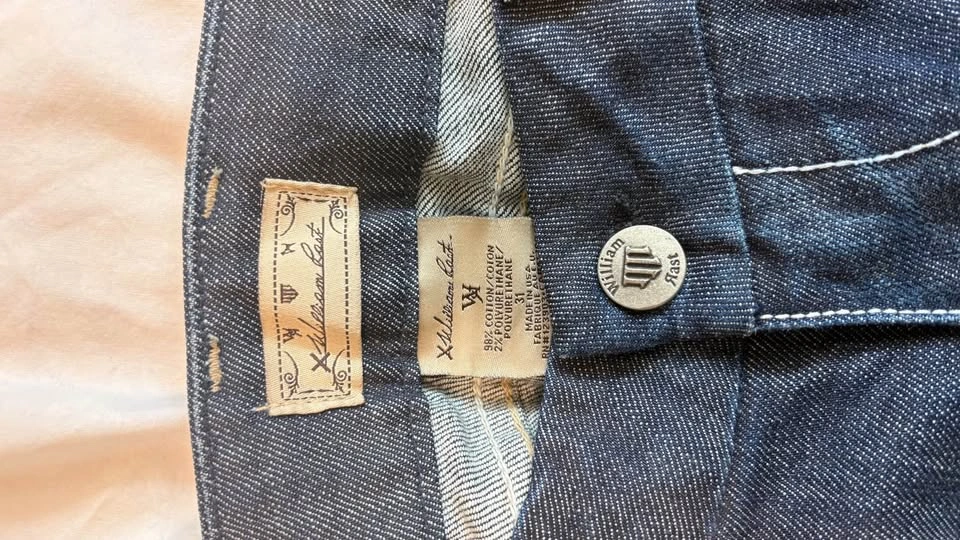 Blue Ultra Low Flare Jeans - photo 2