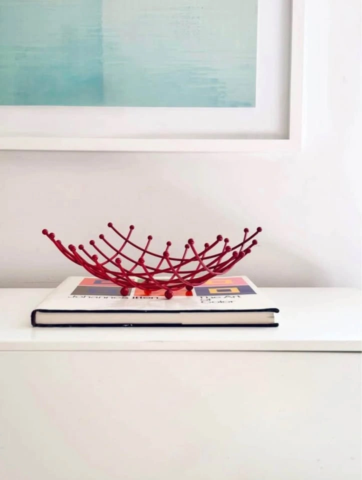 Space Age Vintage IKEA Wire Fruit Bowl - photo 2