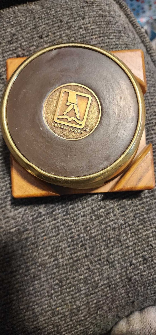 Yellow Pages Coaster Set