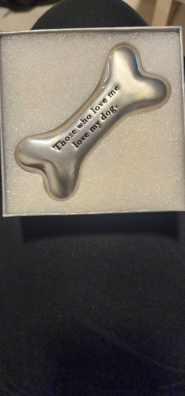 Sacchi Bone Paperweight