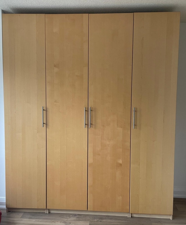 IKEA PAX closet system 3 cabinets