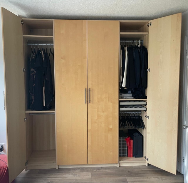 IKEA PAX closet system 3 cabinets - photo 2