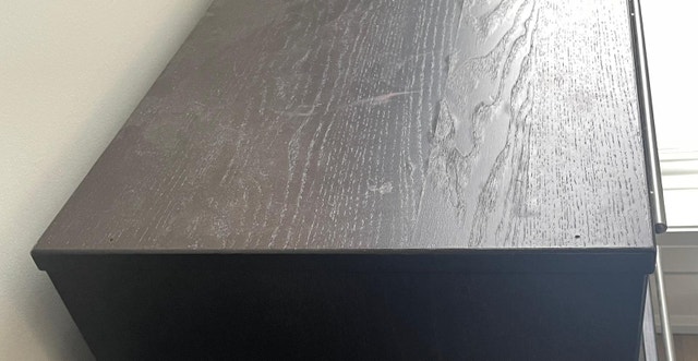 IKEA custom designed Filing cabinet / Brown/black - photo 2