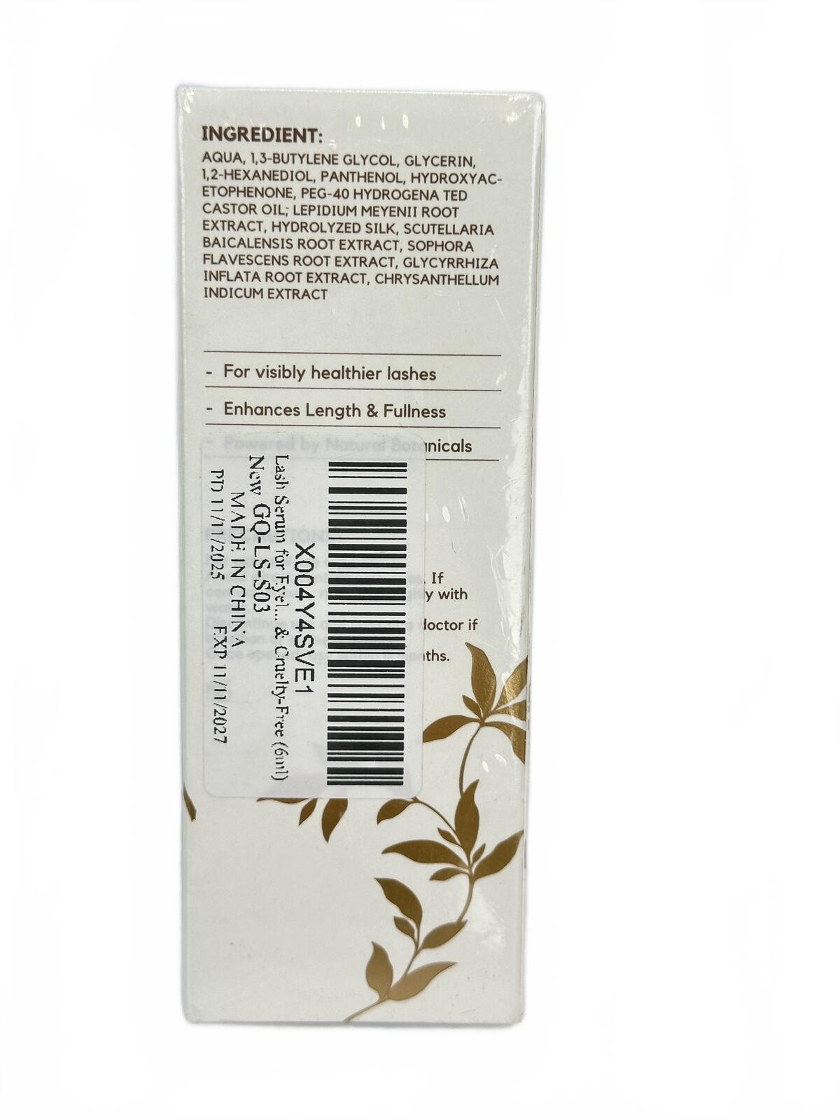 GAQQI Lash Enhancing Serum 6ml Eyelash Growth & Conditioning Ser - photo 2