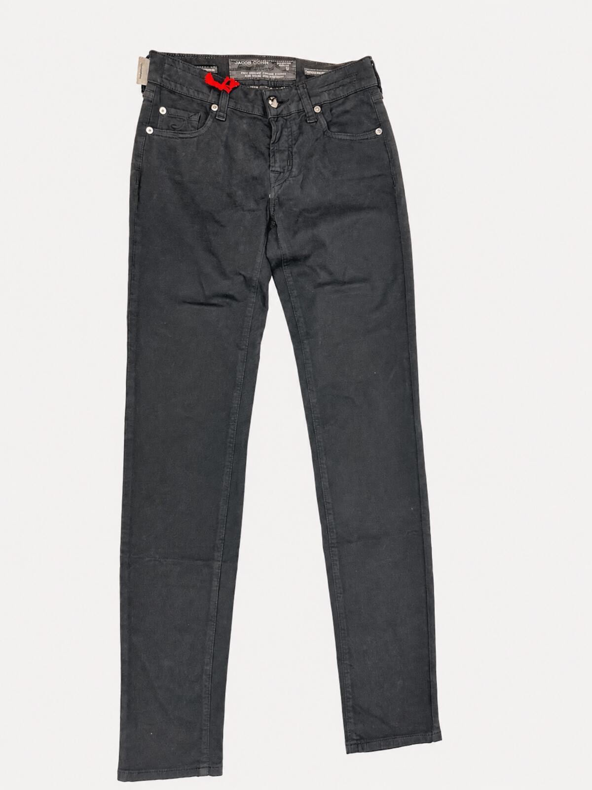Jacob Cohen J711 Slim Jean Dark Charcoal Black Women Size 26 | N - photo 2
