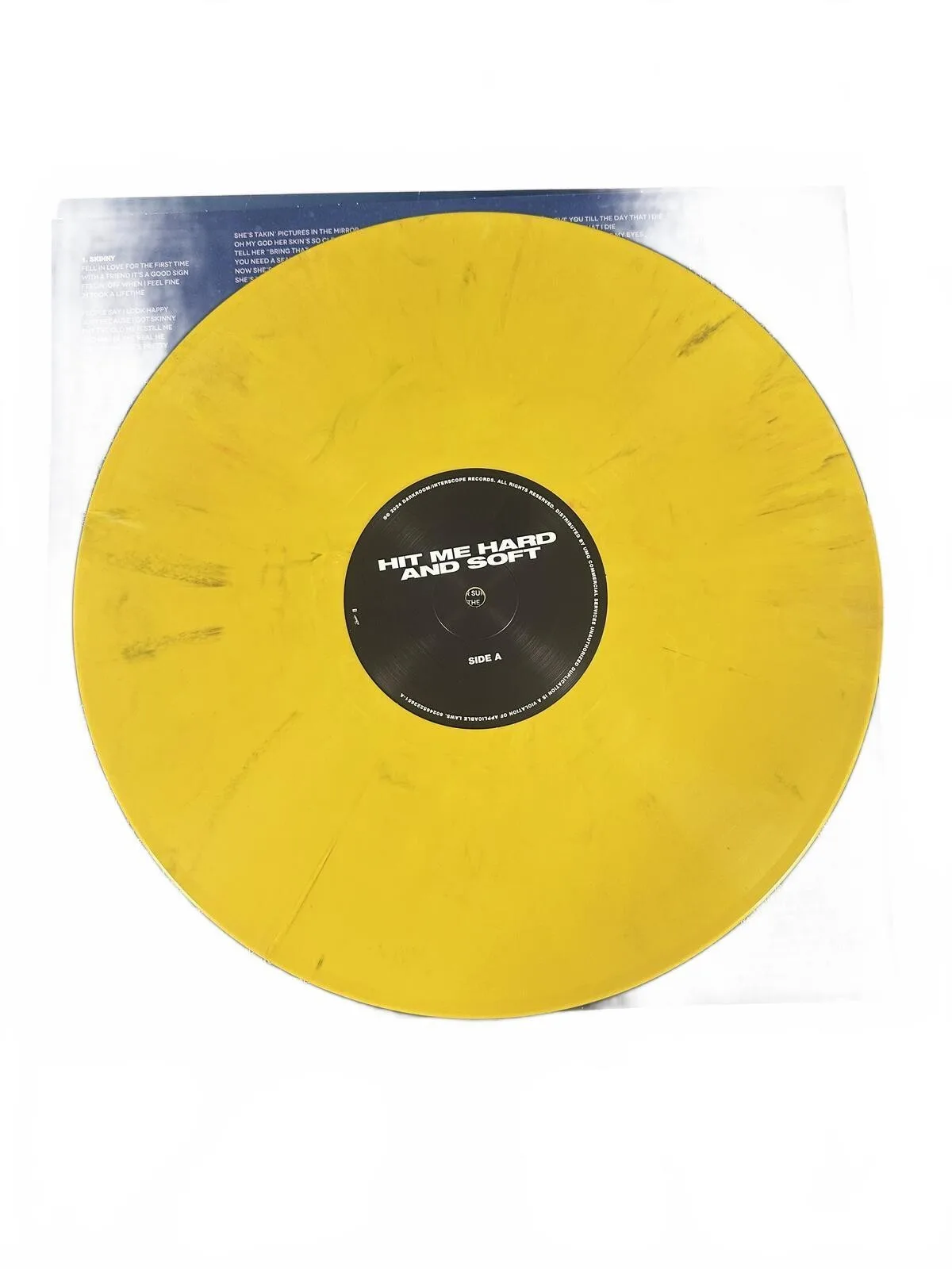 Billie Eilish Hit Me Hard and Soft Limited Yellow Eco Mix Vinyl - photo 4