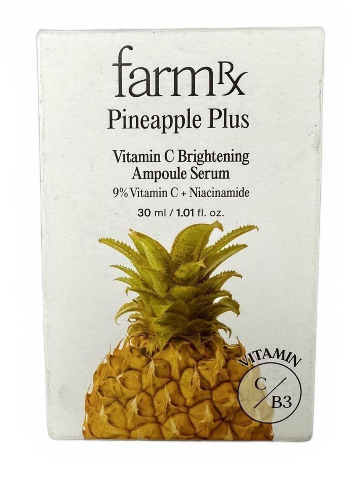 FarmRx Pineapple Vitamin C Brightening Serum 30ml B3 EXP 12/2026