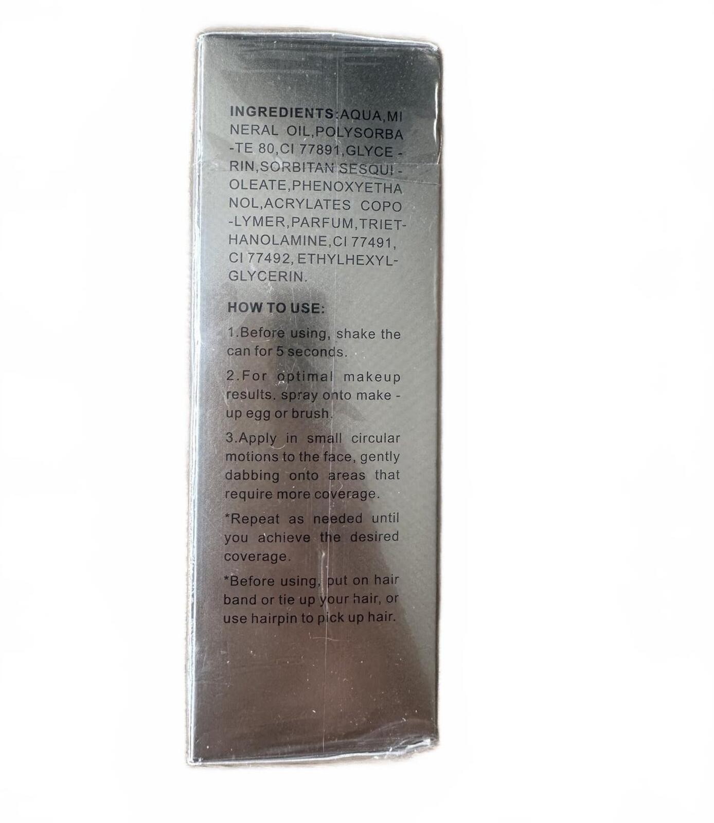 NIB Sam Sugar Air Spray Foundation 100ml #02 - photo 5