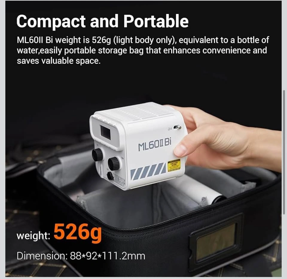 Godox ML2 Bi Bi-Color LED Light – Like Brand New - photo 5