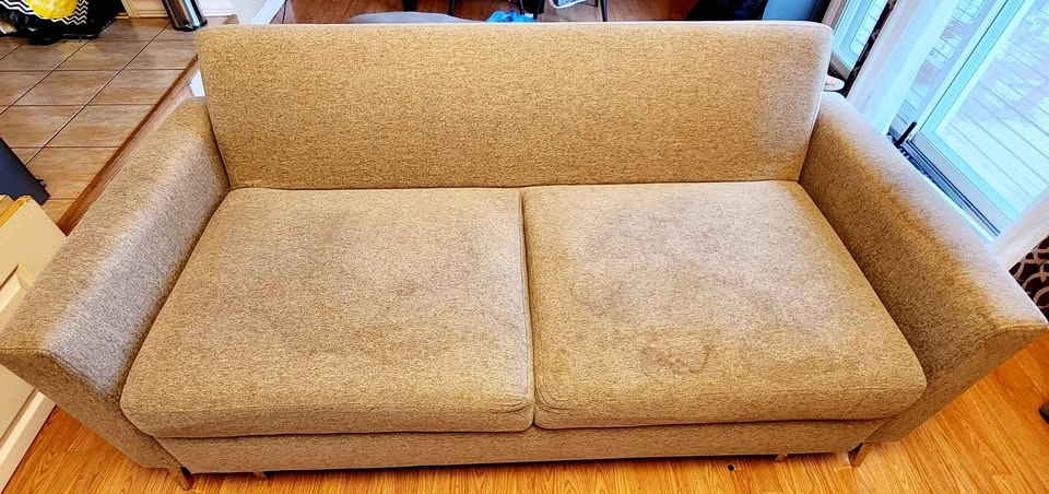 Fabric Sleeper Sofa. convertible to bed. - photo 4
