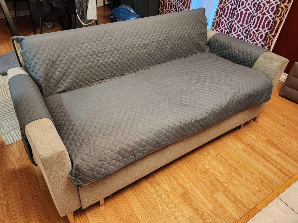 Fabric Sleeper Sofa. convertible to bed. - photo 5