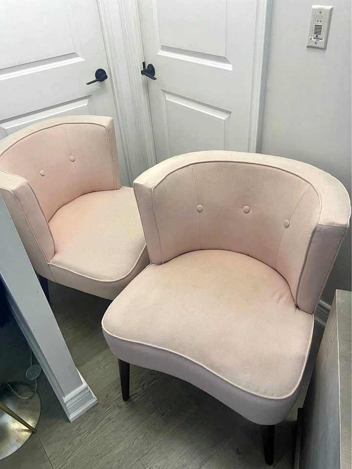Pink Accent Chairs