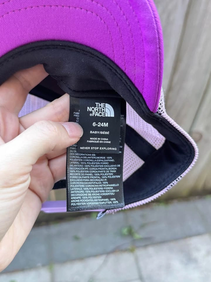 The North Face Purple Trucker Hat 6-24M - photo 2