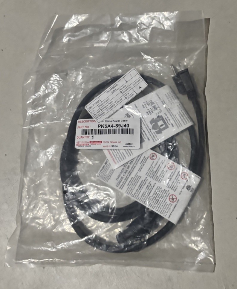 Toyota Defa Block Heater Cord New Tacoma RAV4 PK5A4-89J40