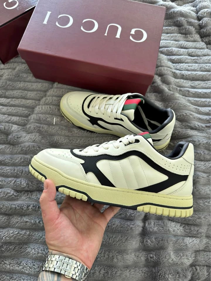 Authentic Gucci Re-Web Sneakers Size 10 – Worn Once – Like New