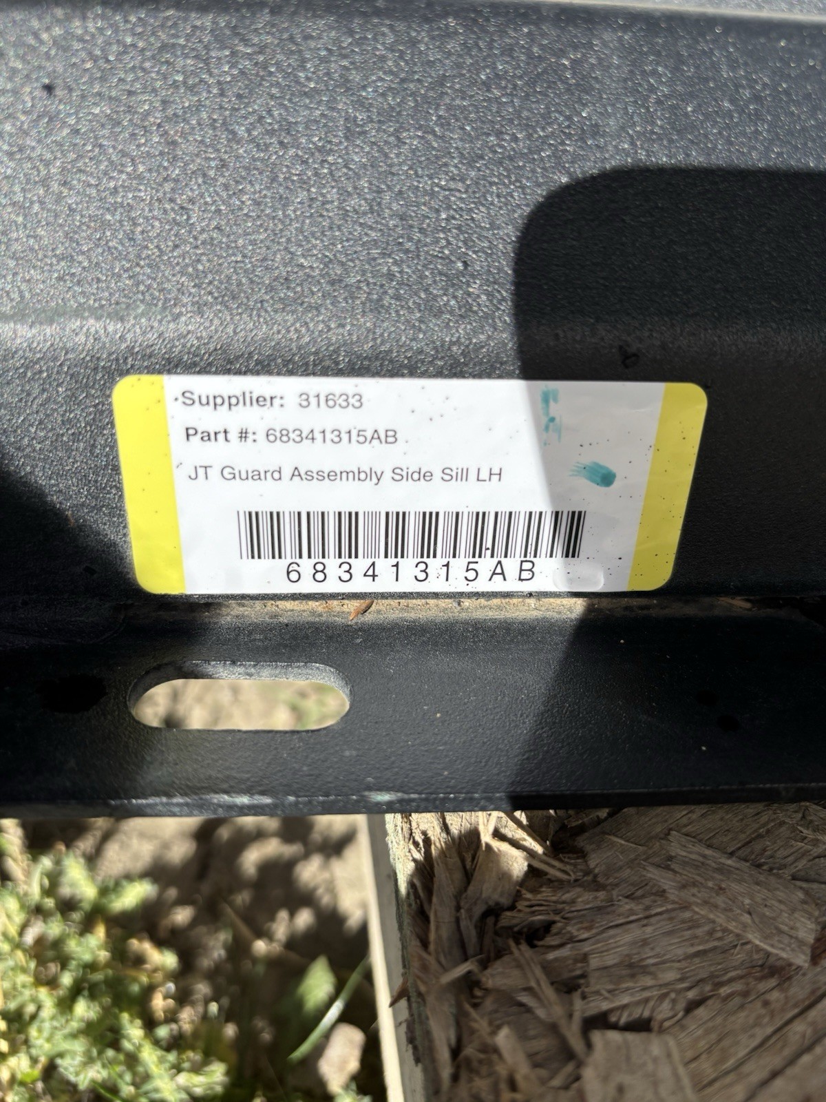 JEEP WRANGLER Body Side Sill SET Left AND Right 68341315ab - photo 2