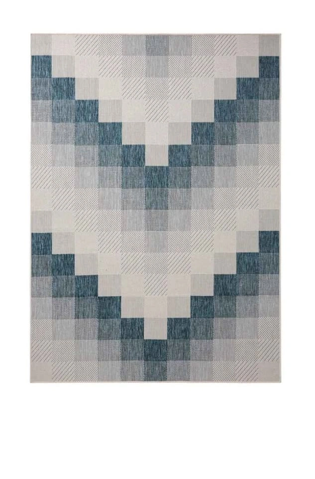 NICOLE MILLER NEW YORK Patio Country Ombre Chevron Rug 8x10 - photo 2