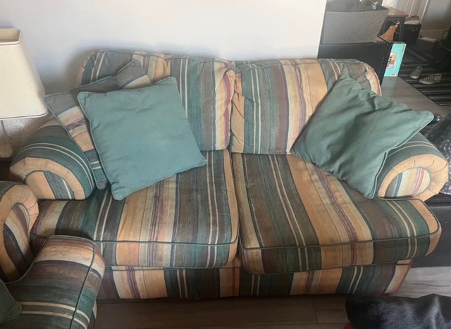 FREE! Matching Sofa, Loveseat, & Armchair Set