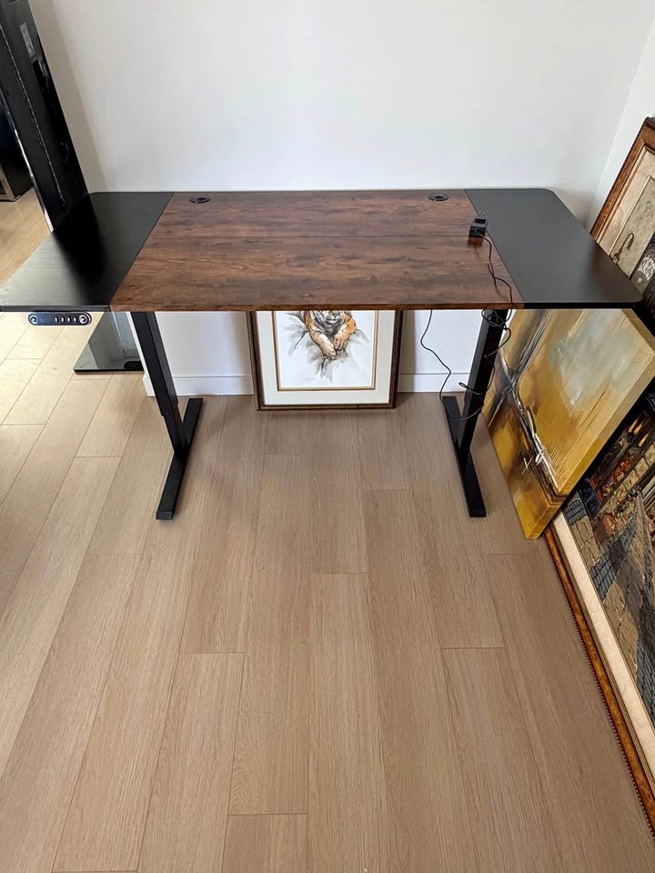 Electric Standing Desk 63” Sit Stand Adjustable Height Desk