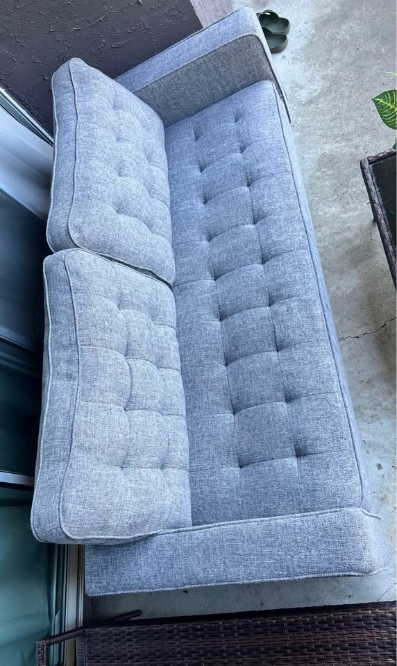 Free Delivery 🚛 Urban Barn Grey Sofa Couch - photo 3