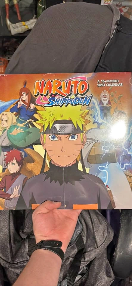 never opened Naruto collectors 2023 calendar