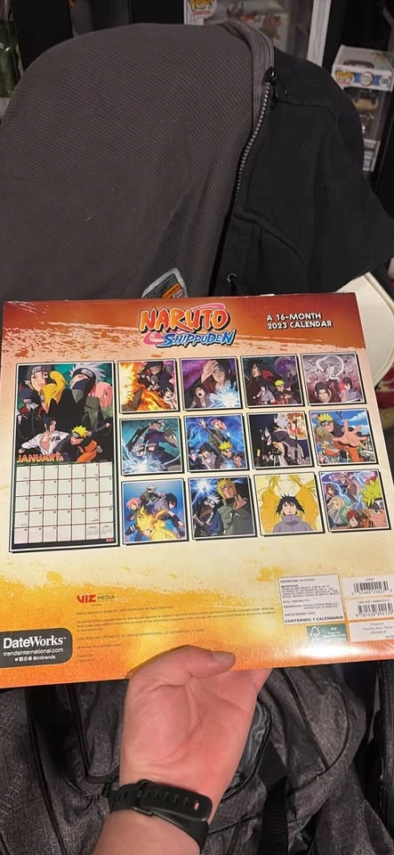 never opened Naruto collectors 2023 calendar - photo 2