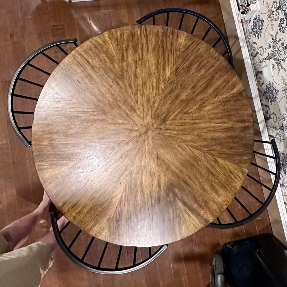 Round Dining Set – 42” Table + 4 Chairs (KING & BATHURST) - photo 3