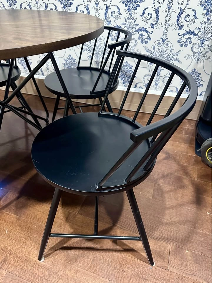 Round Dining Set – 42” Table + 4 Chairs (KING & BATHURST) - photo 5