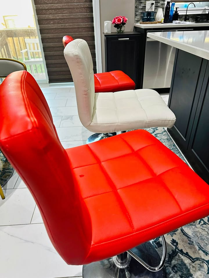3 Bar chairs for sale