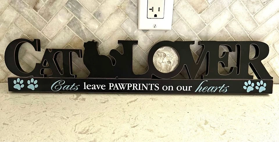 Cat Lover Photo Frame
