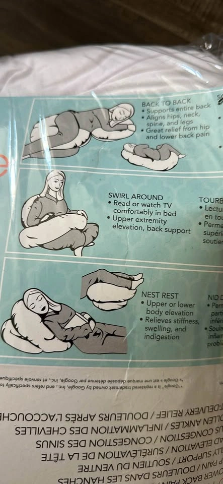Snoogle Body Pillow & Cover - photo 2