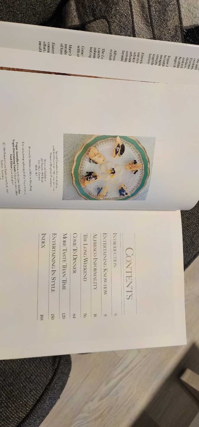 Vogue Entertaining Book - photo 4