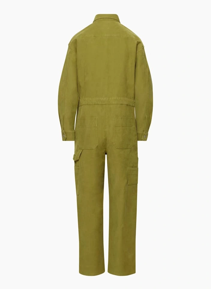 Size M Wilfred Free Kal Jumpsuit in Bancha Green - photo 2