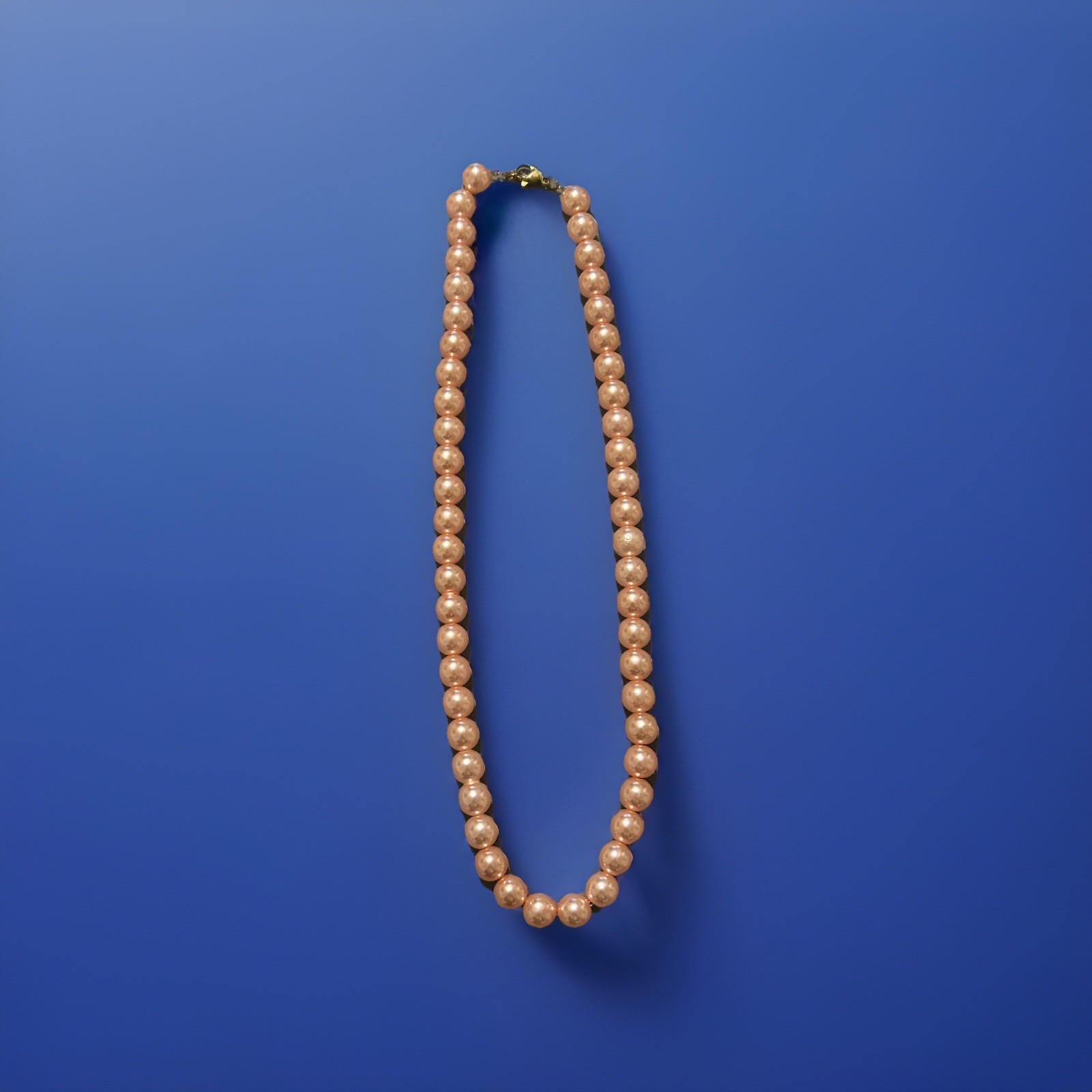 8mm Pink Pearl Necklace