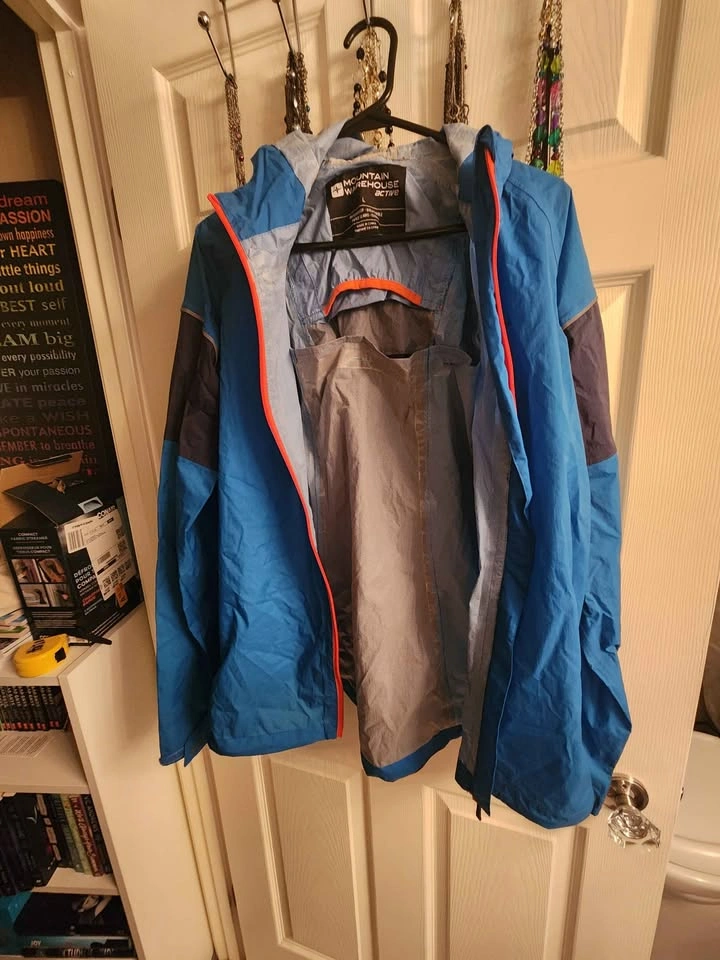 Mountain Warehouse Blue Waterproof Jacket Large - photo 2