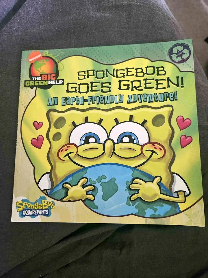 SpongeBob Goes Green! An Earth-Friendly Adventure! Paperback Boo
