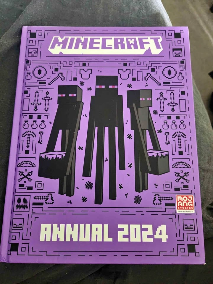 Minecraft Annual 2024 book