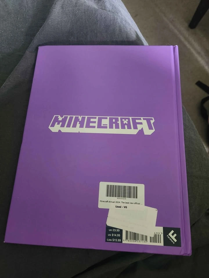 Minecraft Annual 2024 book - photo 2