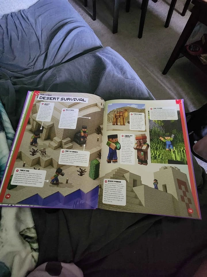 Minecraft Annual 2024 book - photo 3