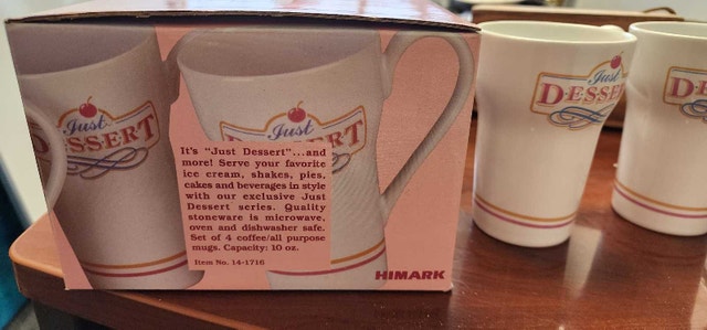 BRAND NEW. Himark Just Dessert Mug Set Brand New - photo 2