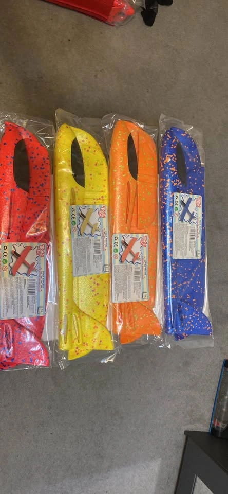 New Tod's Fun Foam Airplanes - 4 Colors - photo 2