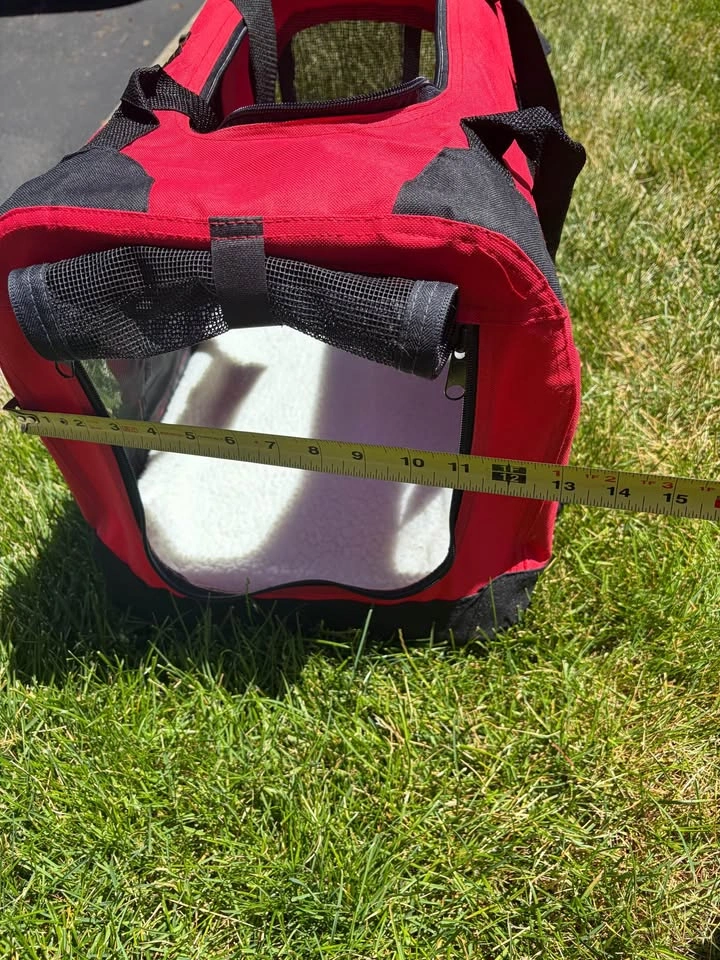 Foldable pet carrier for dog or cat - photo 4