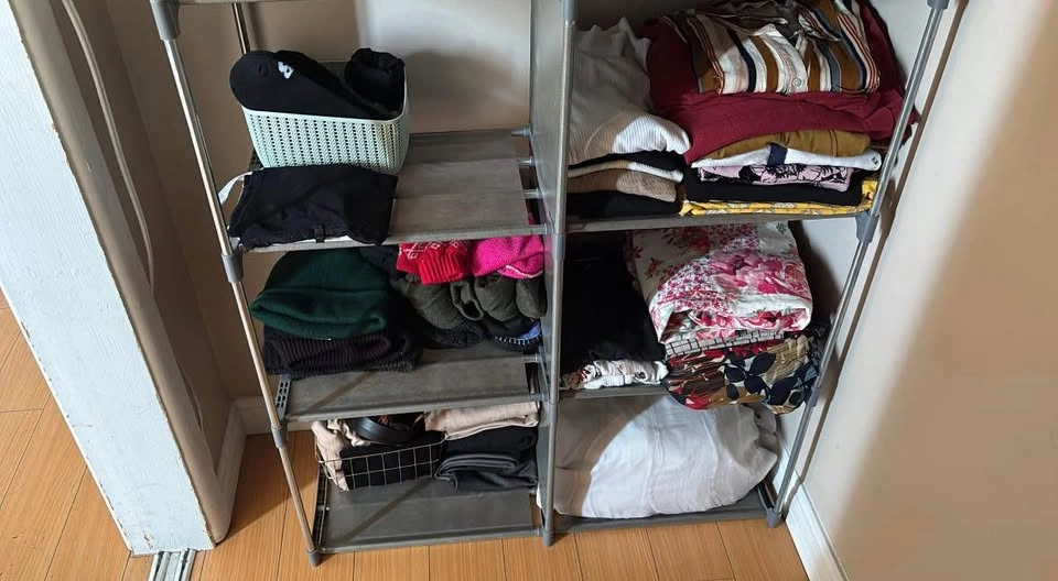 2 Garment racks with storage shelves - NEEDS GONE ASAP! - photo 5
