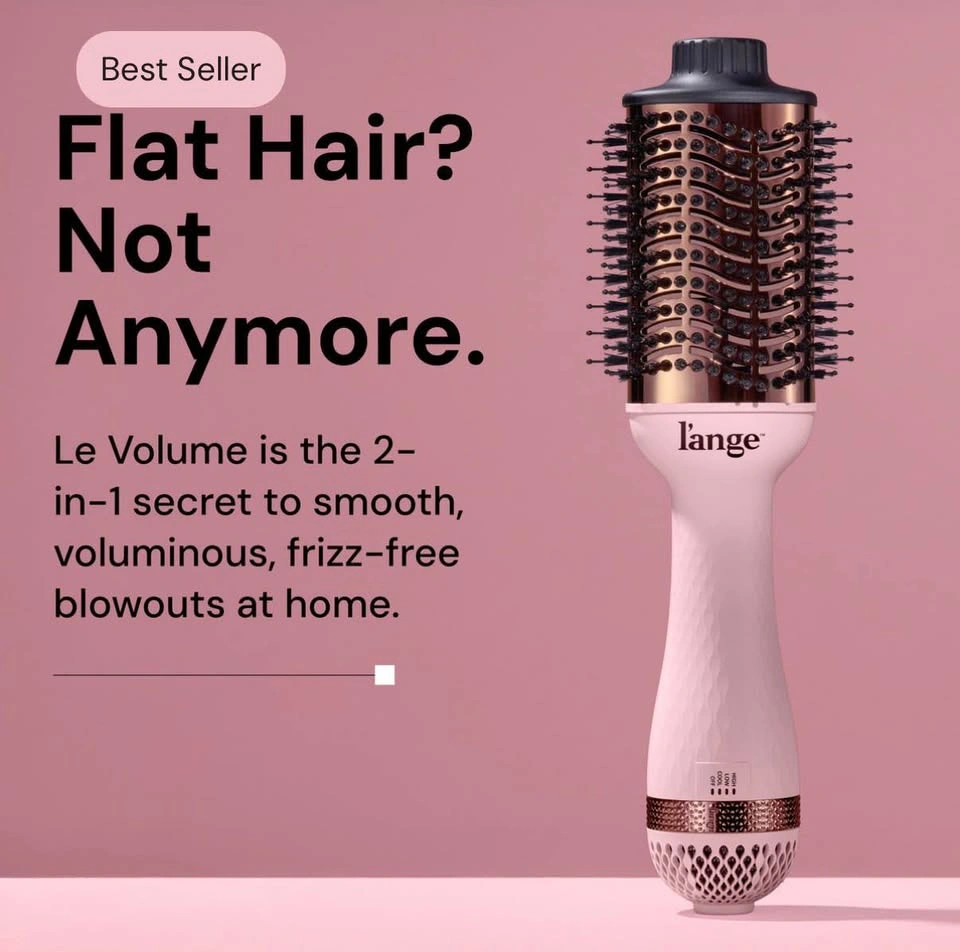 L'ange Le Volume Elevé 65mm 2-in-1 Titanium Brush Dryer - photo 4