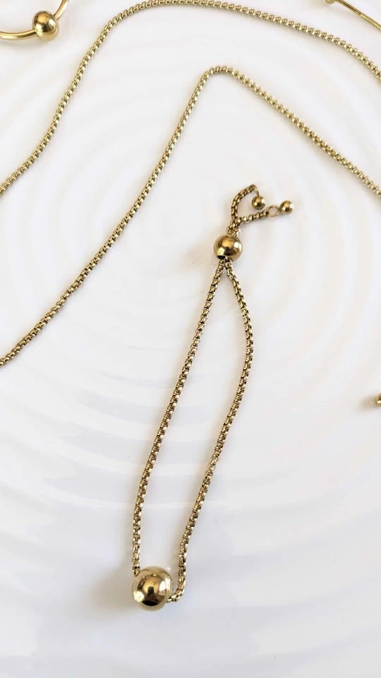18k gold plated 5-piece jewelry set - photo 5