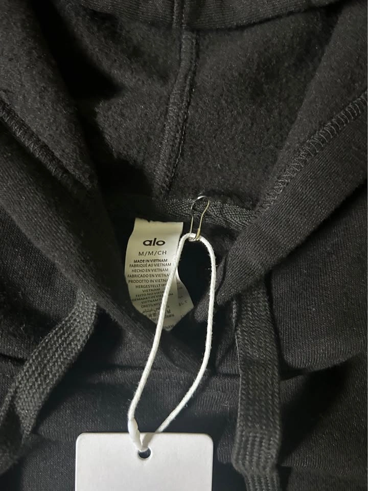 Alo yoga black hoodie - photo 3