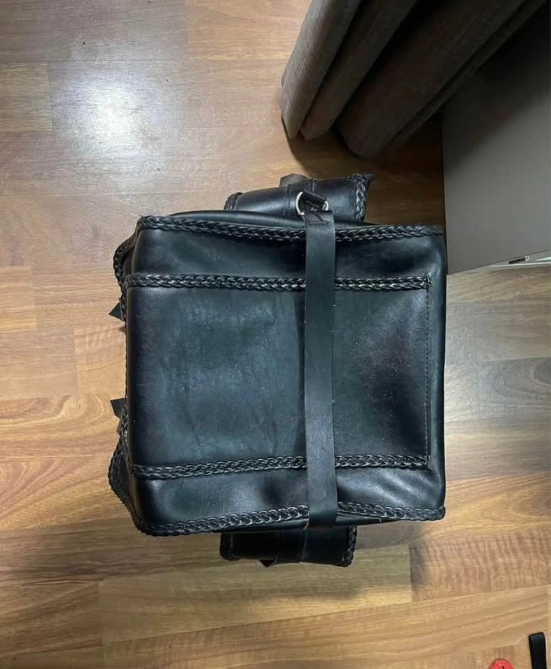 Leather motorcycle travel bags - photo 3